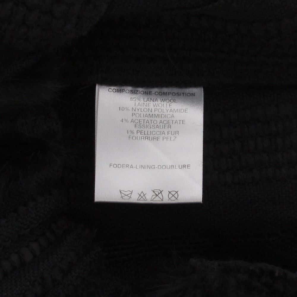 Gucci Black Knitted Skirt - 2000s Black Wool Good - Box View