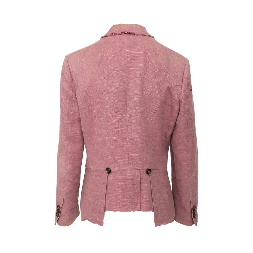 Vivienne Westwood Coat - '10s Pink Canvas Good - Inside View
