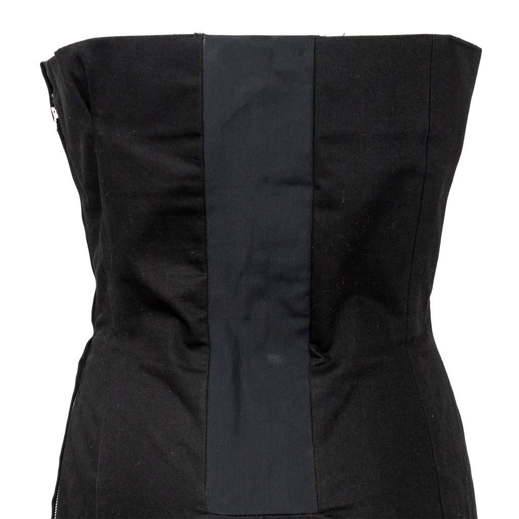 Yohji Yamamoto Strapless Dress - '90s MultiColor Cotton Good - Box View
