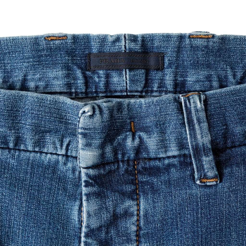Prada Denim Pants - '10s MultiColor Denim Good - Inside View