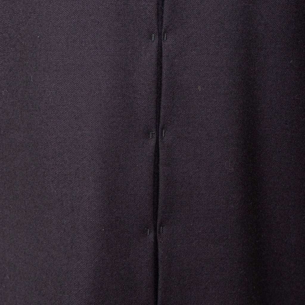 Jil Sander Wool Top - '10s Navy Wool Good - Model View