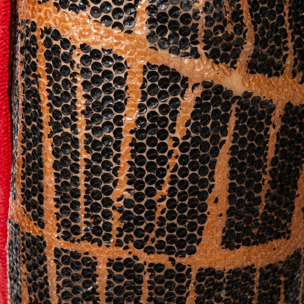 Gianfranco Ferré Sequin Skirt - '90s Red Silk Good - Box View