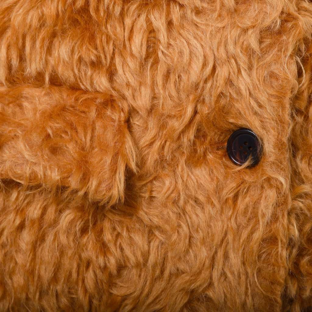 Prada Runway Mohair Faux-Fur Coat – '10s Orange Good - Model View