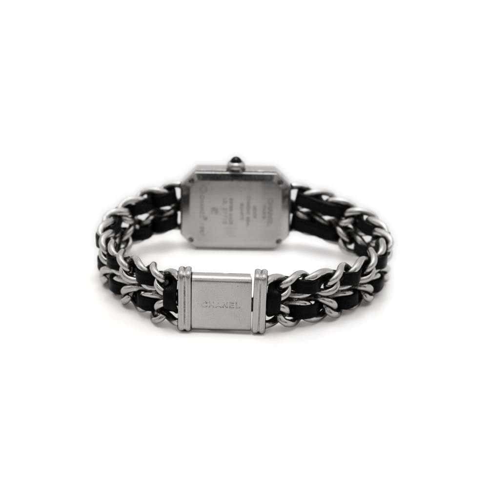 Chanel "Premier 26 mm" Steel and Leather Watch - '90s MultiColor Leather Good - Inside View