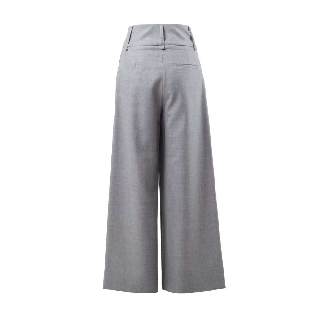 Vivienne Westwood Leg Trousers - '00s Grey Good - Inside View