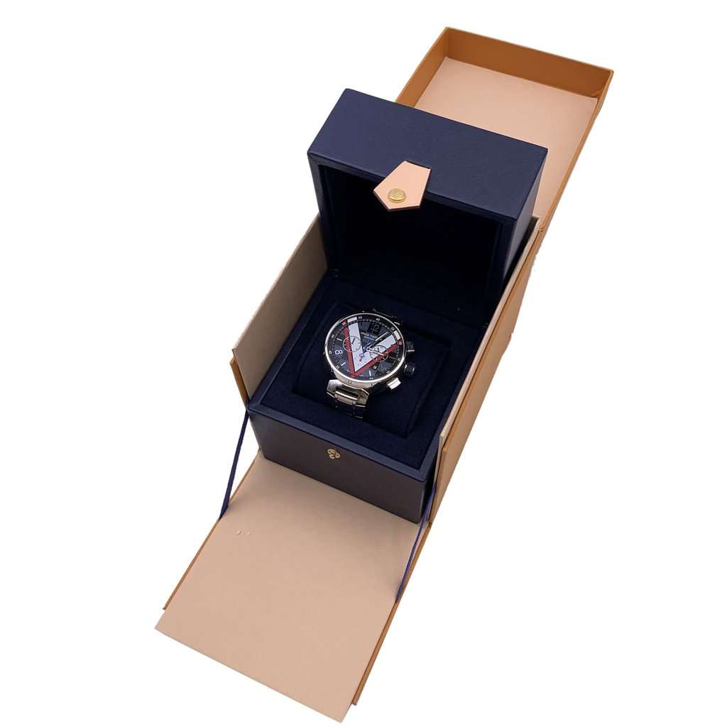 Louis Vuitton Watch Silver Good - Back View