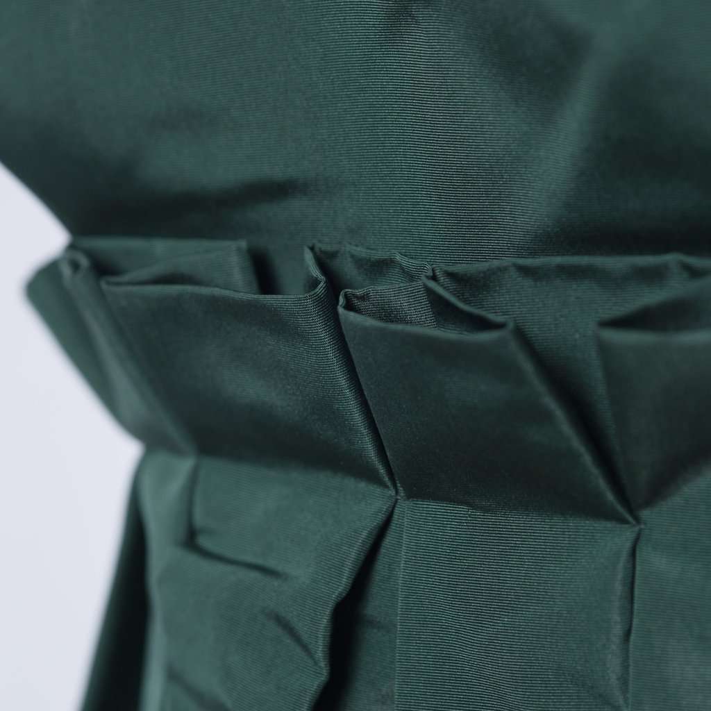 Prada Green Mini Dress With Contrast Pleated Insert - '10s Green Good - Box View