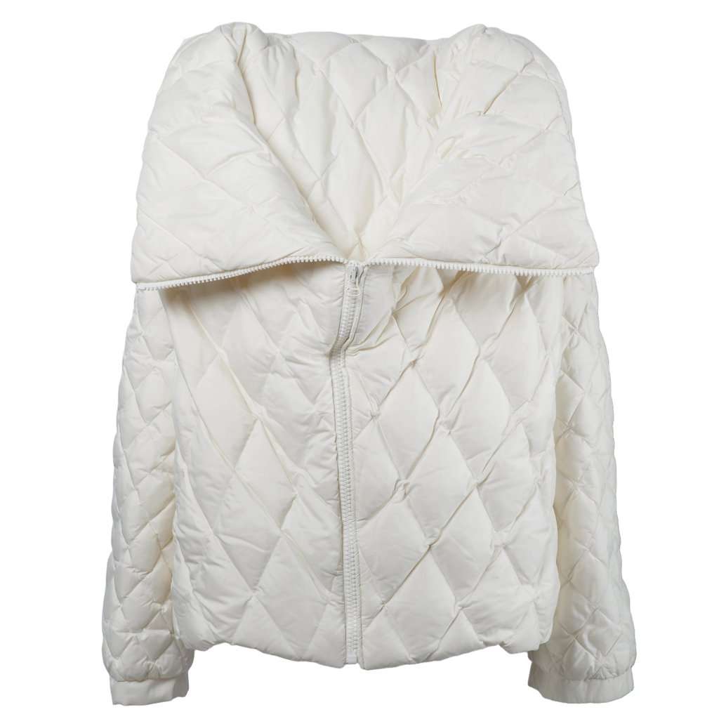 Balenciaga Down Jacket - '10s White Good - Model View