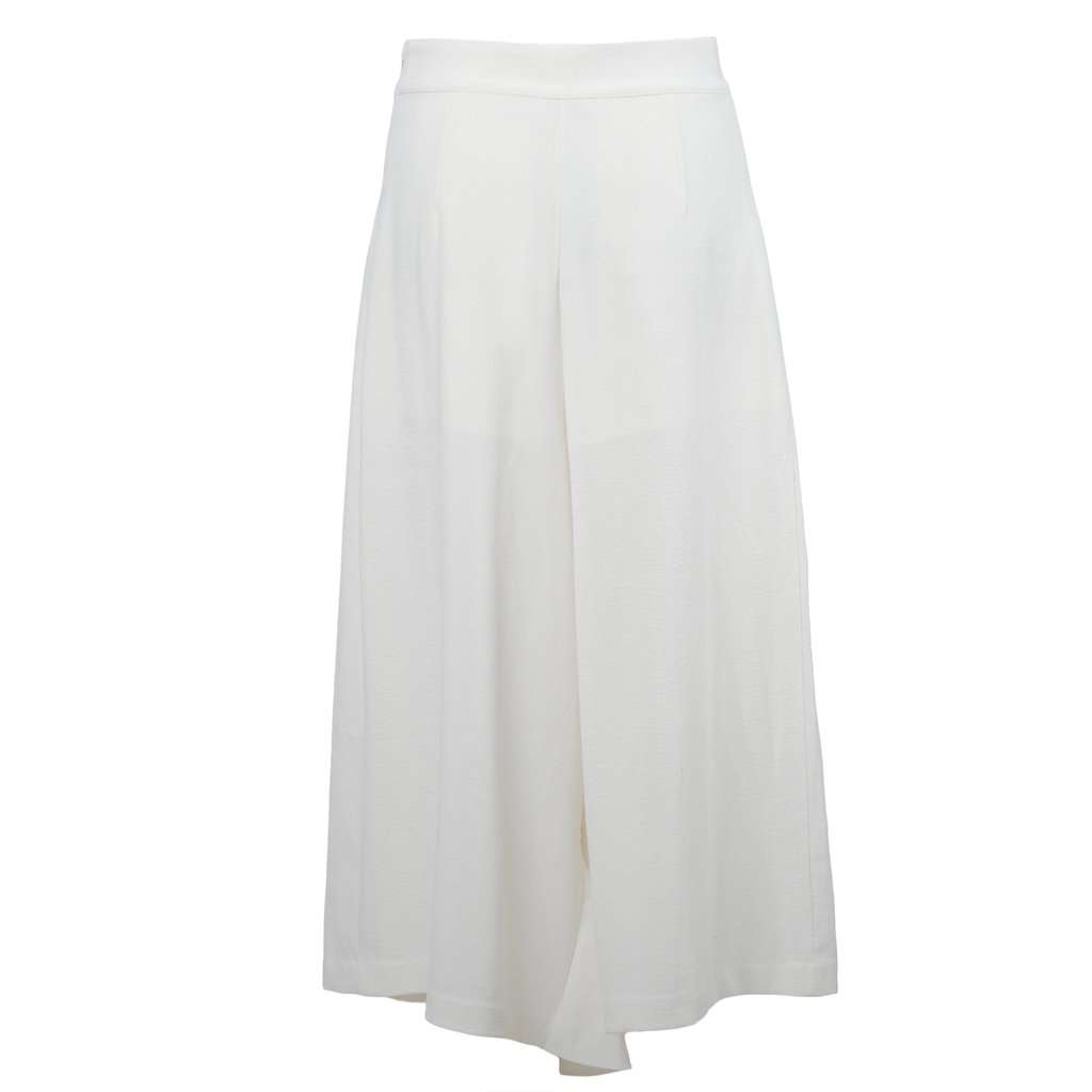 Unsigned Alice Mccall White Ruffle Pants - '10s White Good - Inside View
