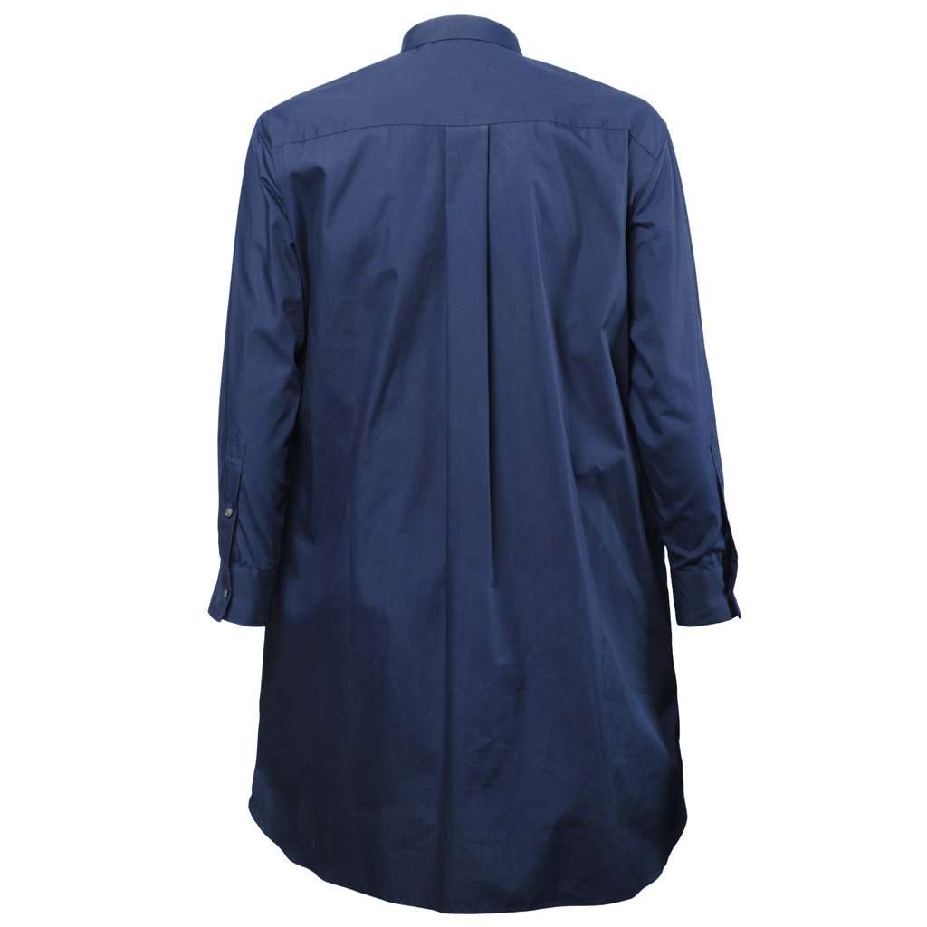 Sacai Hybrid Docking Shirt-Coat -'20s White Good - Model View