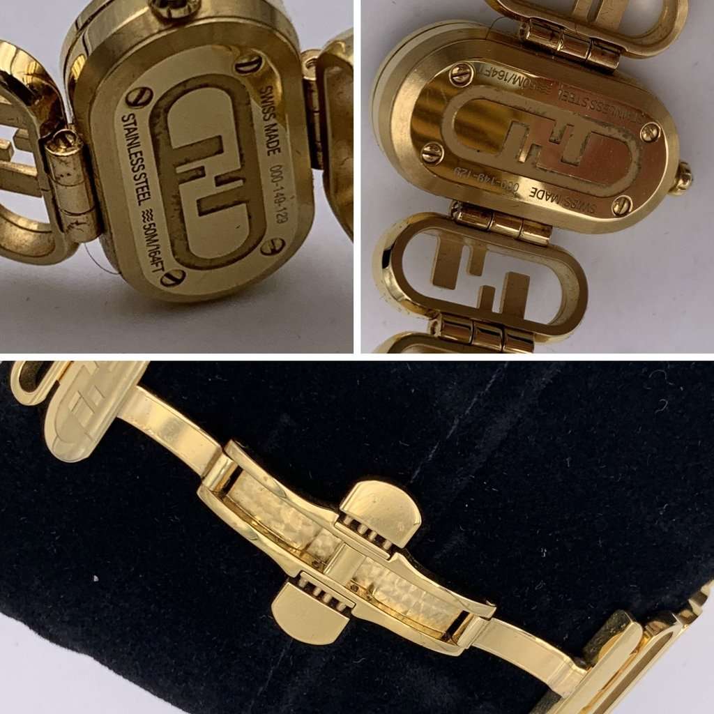 Fendi Watch Gold Good - Box View