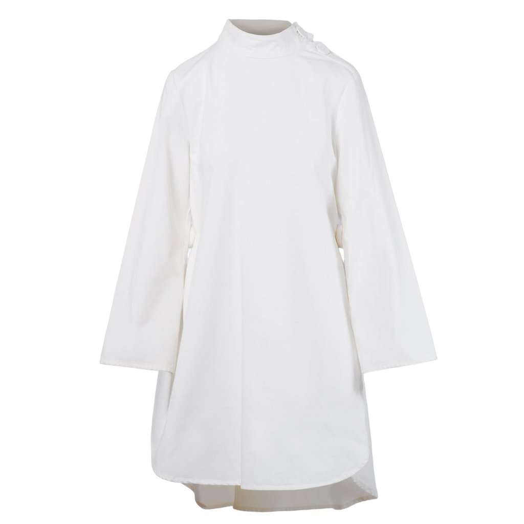 MM6 Maison Margiela White Dress - '10s White Good - Front View