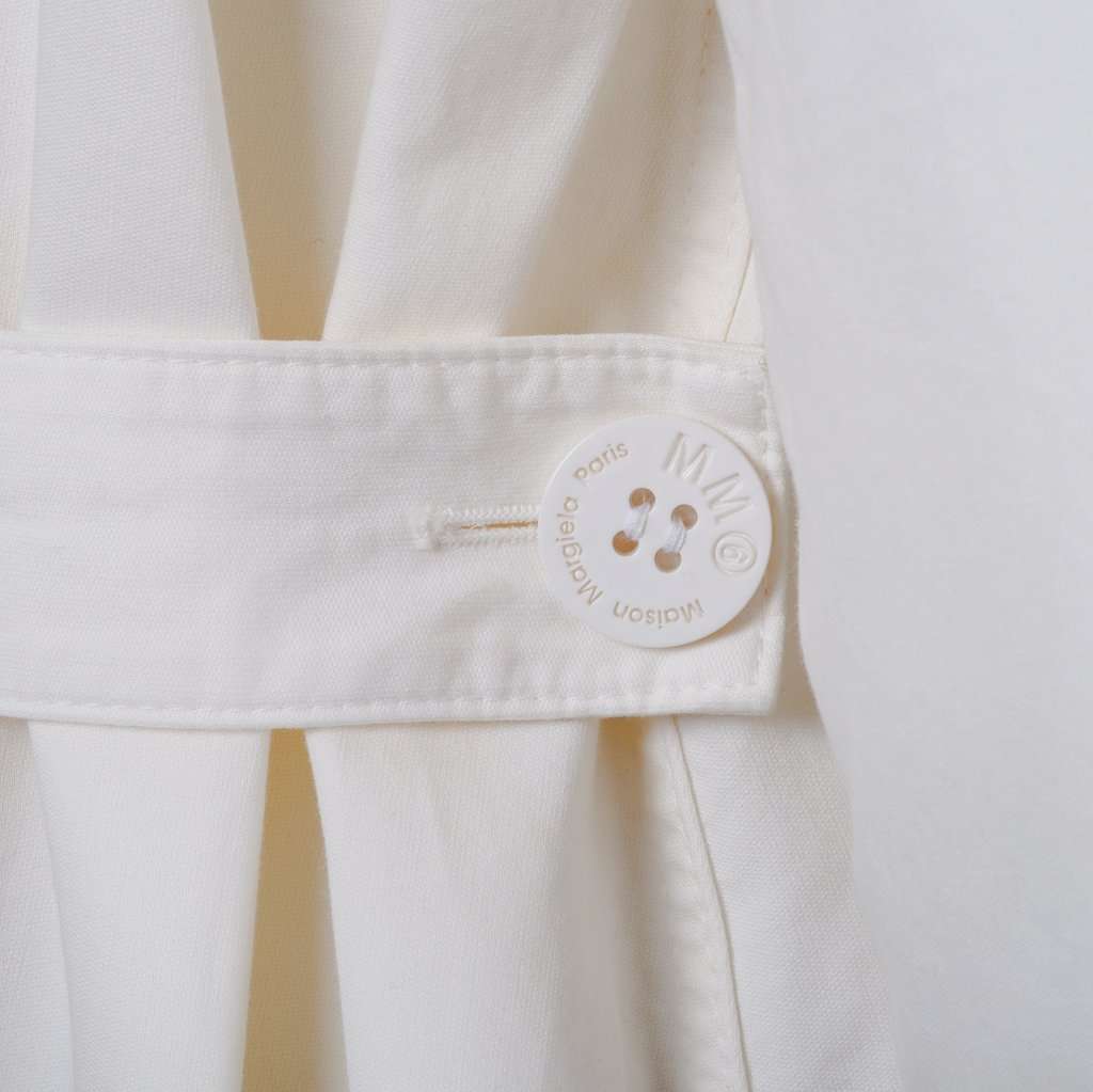 MM6 Maison Margiela White Dress - '10s White Good - Model View