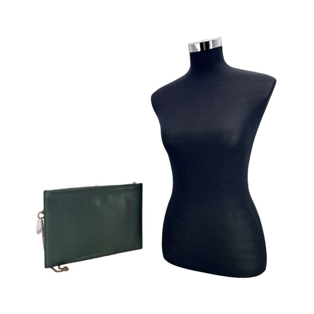 Gucci Clutch Bag Wrist Bag MultiColor Leather Good - Back View