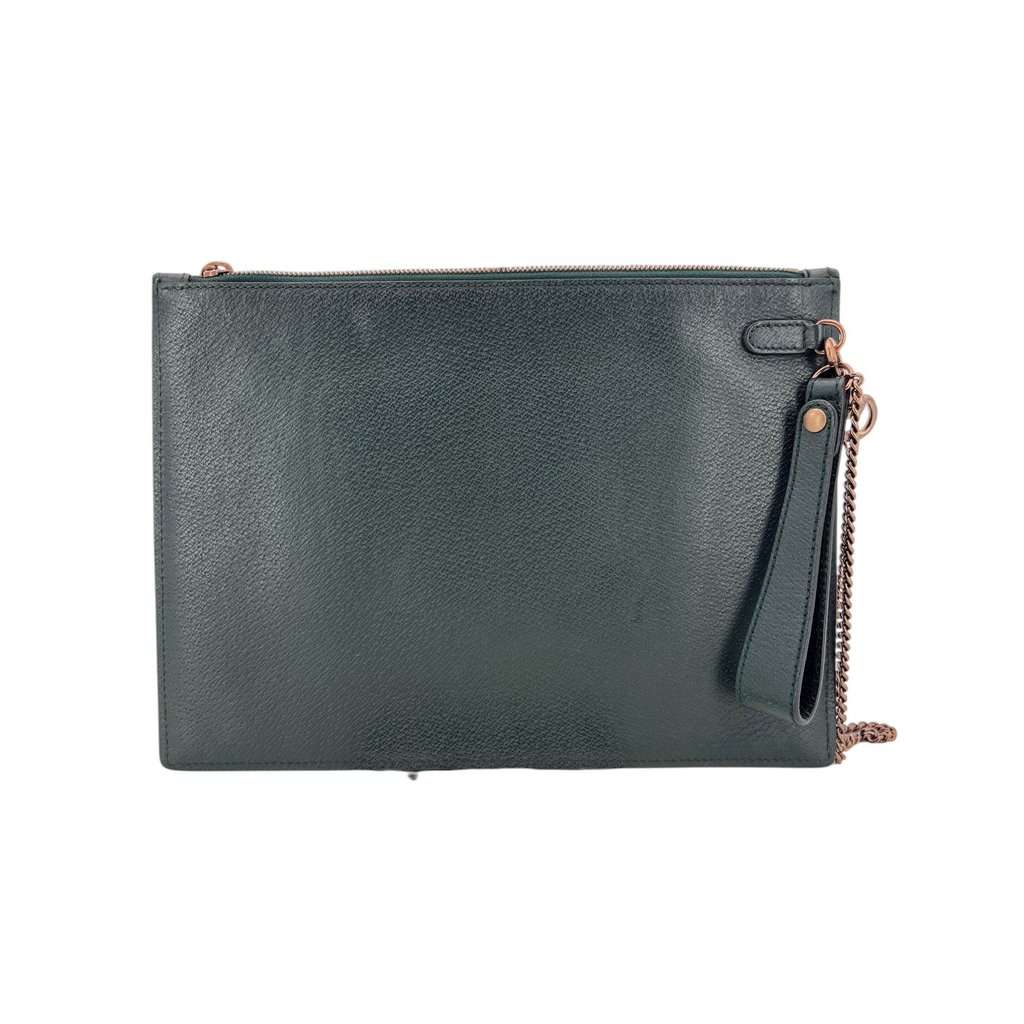 Gucci Clutch Bag Wrist Bag MultiColor Leather Good - Inside View