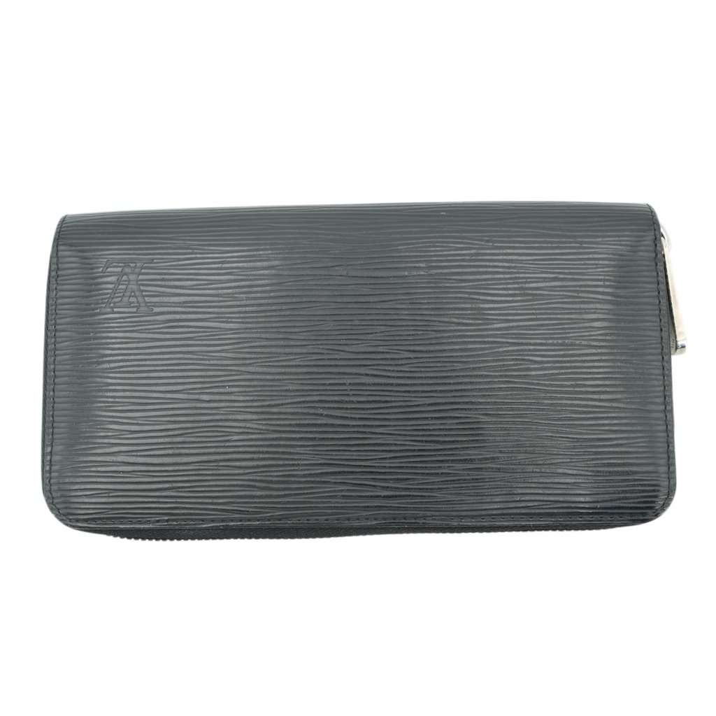Louis Vuitton Wallet Black Leather Good - Inside View