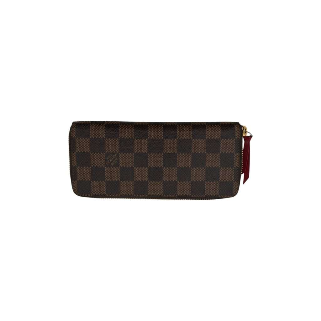 Louis Vuitton Wallet Brown Canvas Good - Front View