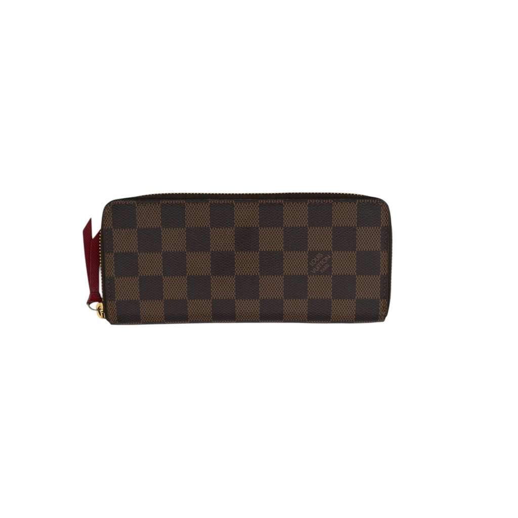 Louis Vuitton Wallet Brown Canvas Good - Back View