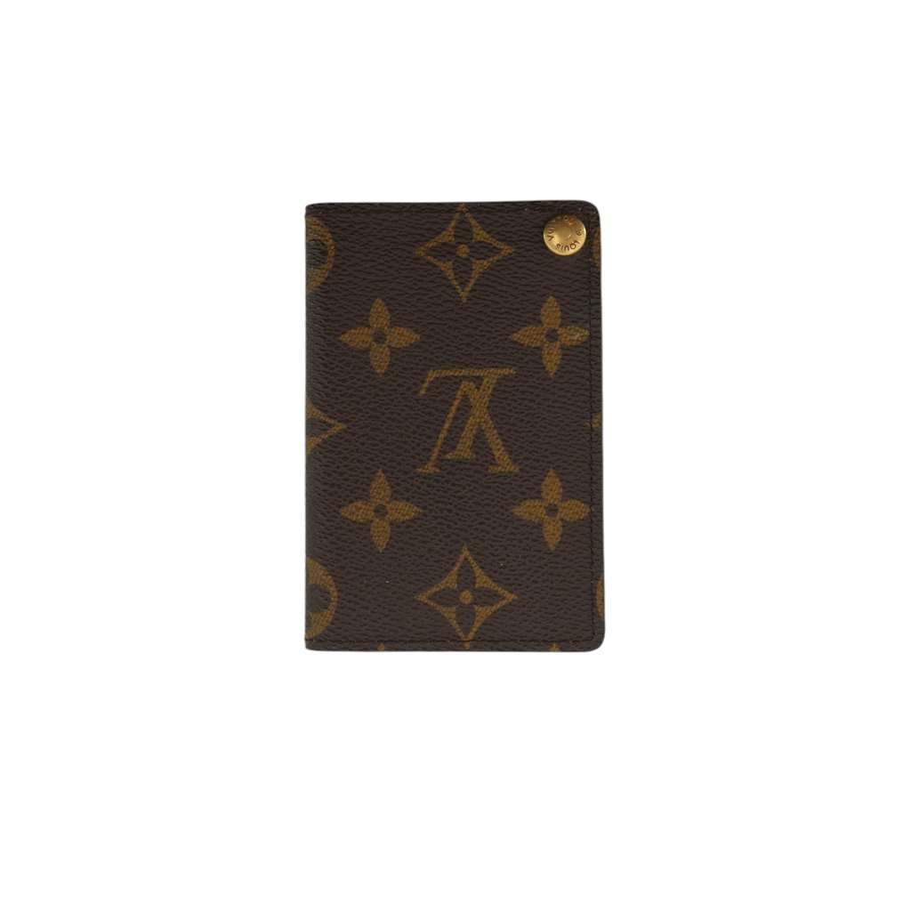 Louis Vuitton Wallet Brown Canvas Good - Back View