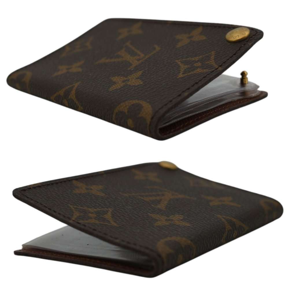 Louis Vuitton Wallet Brown Canvas Good - Inside View