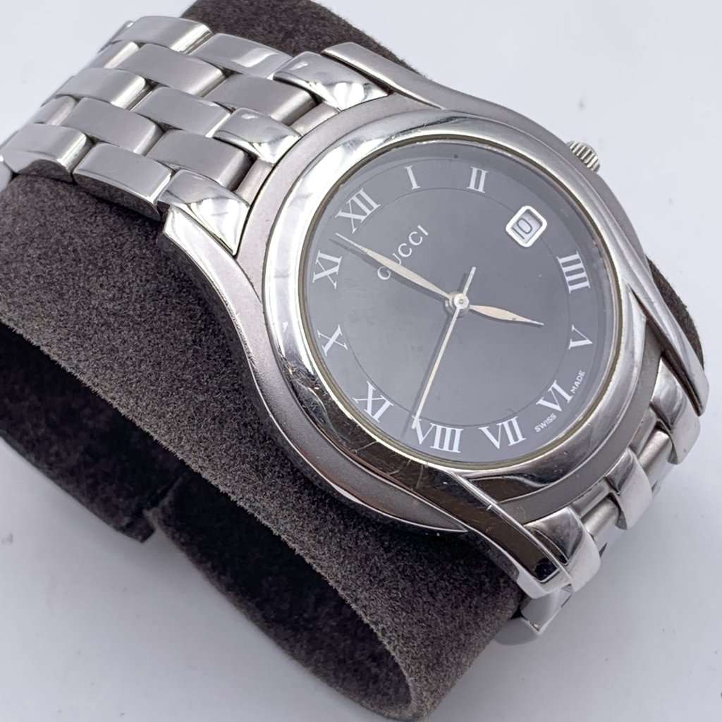 Gucci Watch Black Good - Back View
