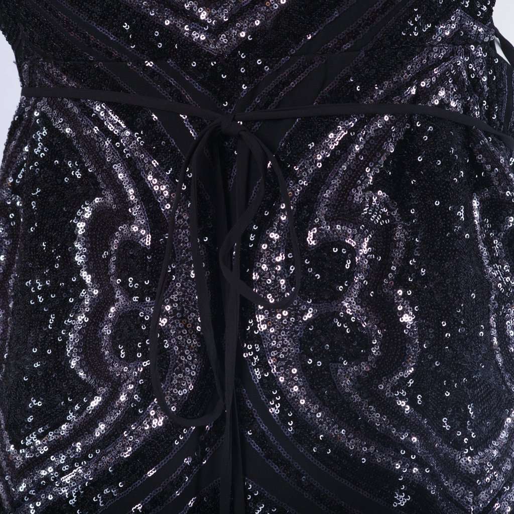 Etro Sequin Embellished Mini Dress - '20s Black Good - Box View