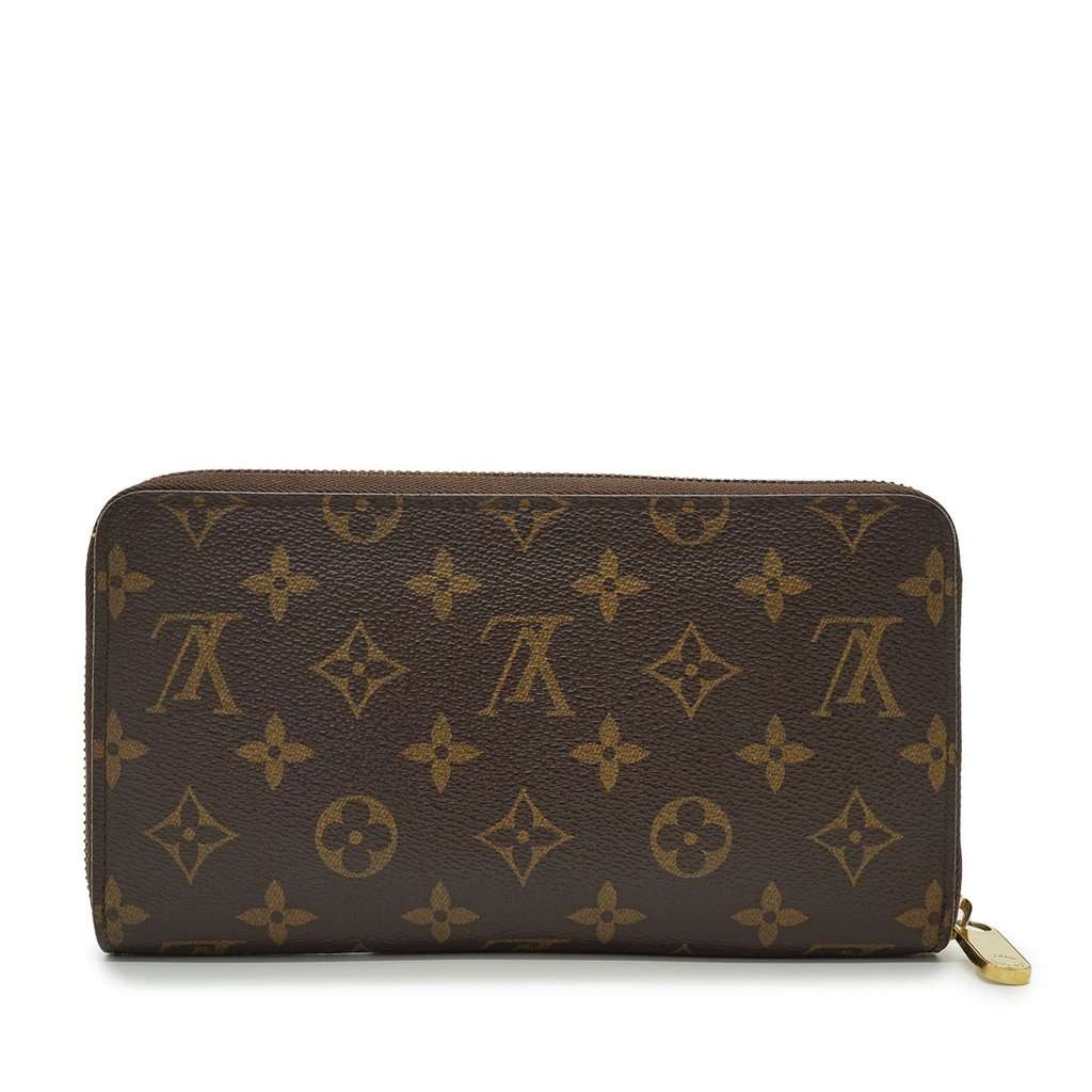 Louis Vuitton Wallet Brown Canvas Good - Back View