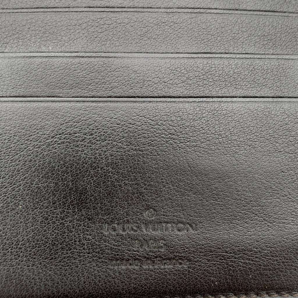Louis Vuitton Wallet Black Canvas Good - Box View