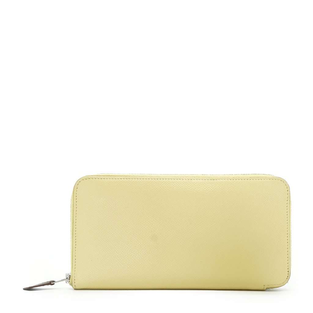 Hermes Wallet Red Silk Good - Front View