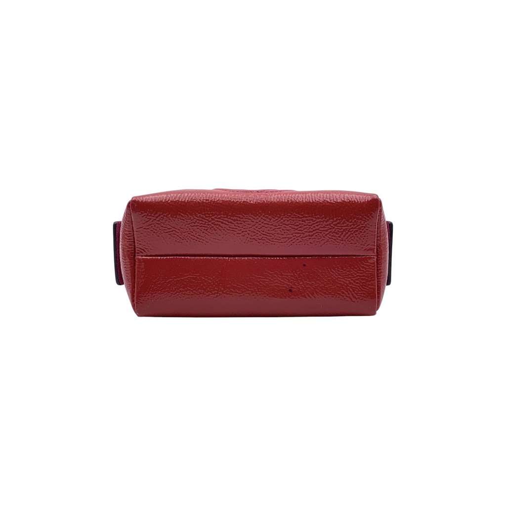 Gucci Clutch Bag Soho Red Leather Good - Model View