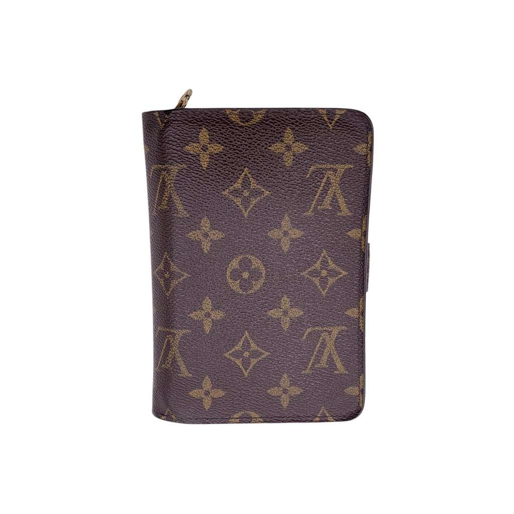 Louis Vuitton Wallet Brown Canvas Good - Back View