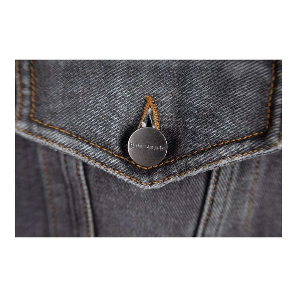 Unsigned Denim Jacket - '10s Grey Denim Good - Model View