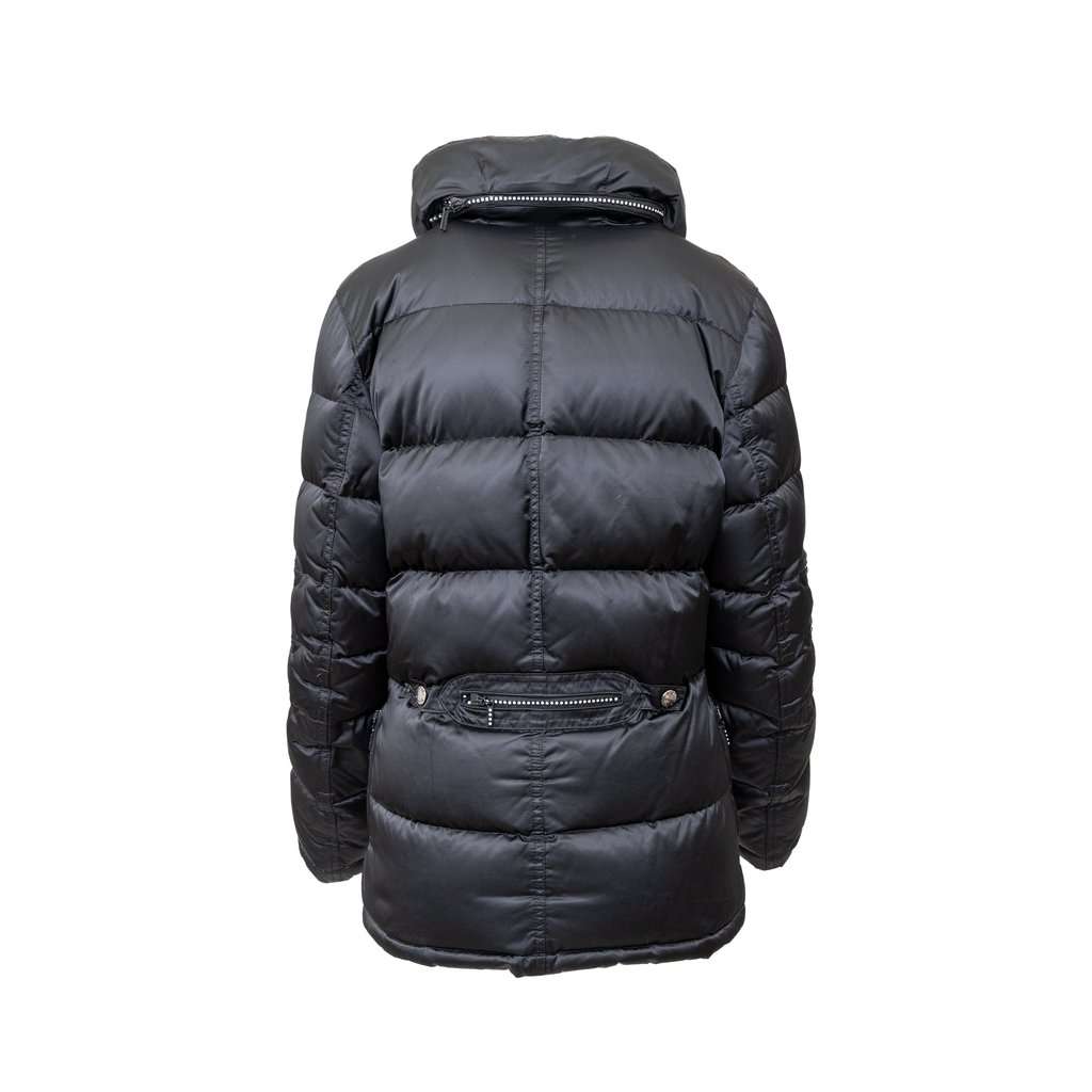 Sonia Rykiel Down Jacket With Zip - '00s Black Good - Back View