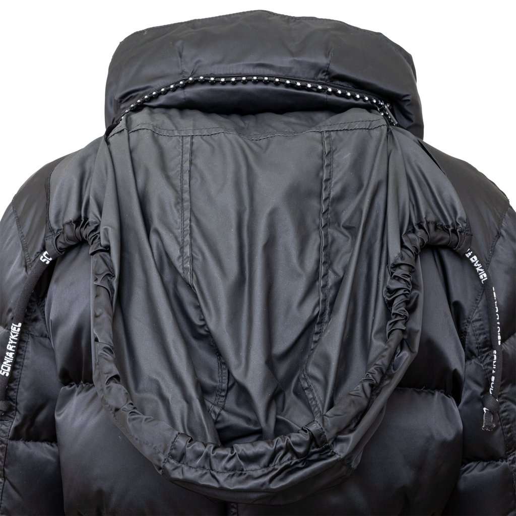 Sonia Rykiel Down Jacket With Zip - '00s Black Good - Box View