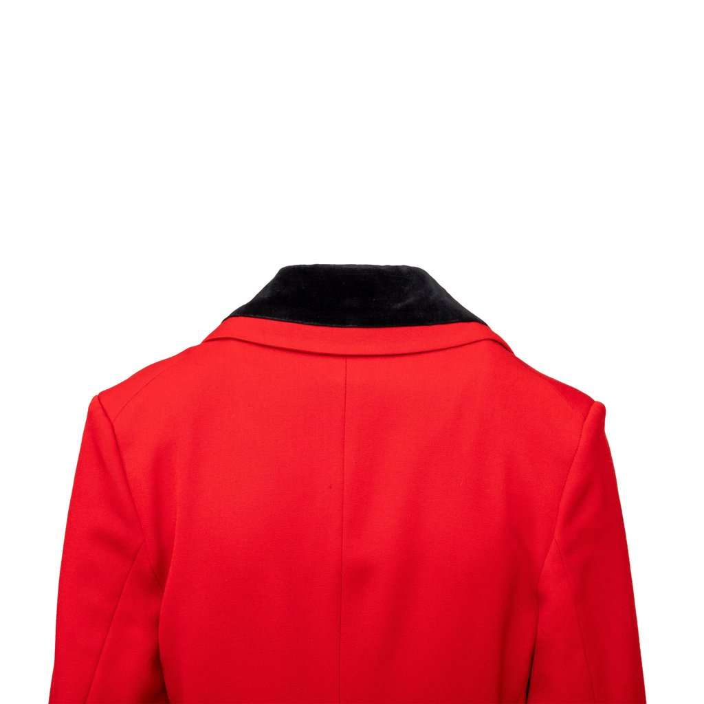 Vivienne Westwood Wool Coat - '90s Red Wool Good - Box View