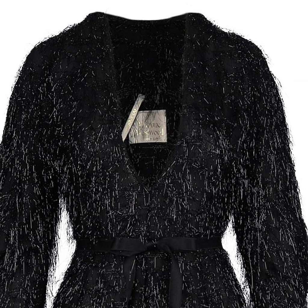 Vivienne Westwood Special Edition Glitter Fringe Dress - '90s Black Good - Box View