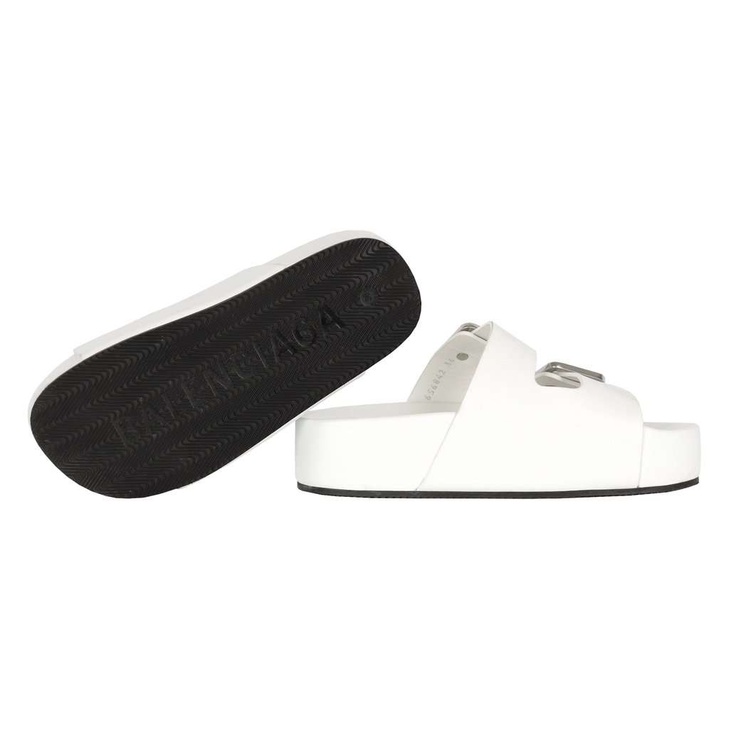 Balenciaga Mallorca Platform Sandal - '20s Red Leather Good - Box View