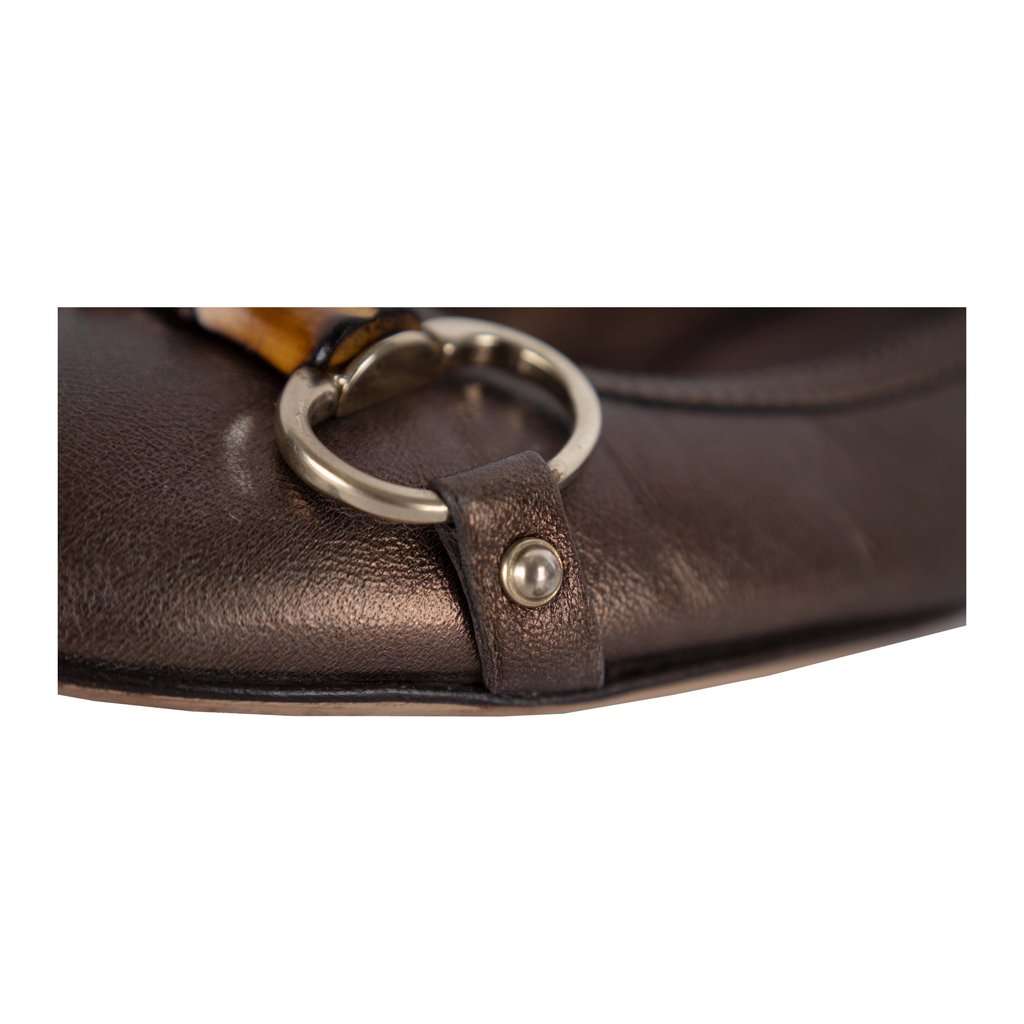 Gucci Bamboo Ballet Flats - '10s Brown Leather Good - Box View