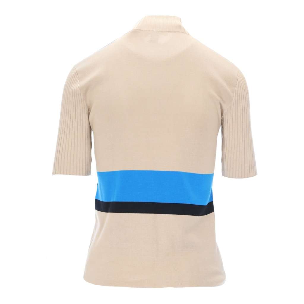Louis Vuitton Color Block Zippered Top - '10s Red Good - Back View