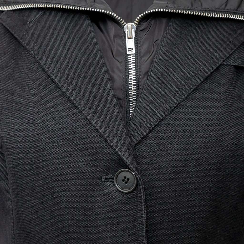 Miu Miu Coat with Zippered Hoodie - '10s Red Cotton Good - Box View
