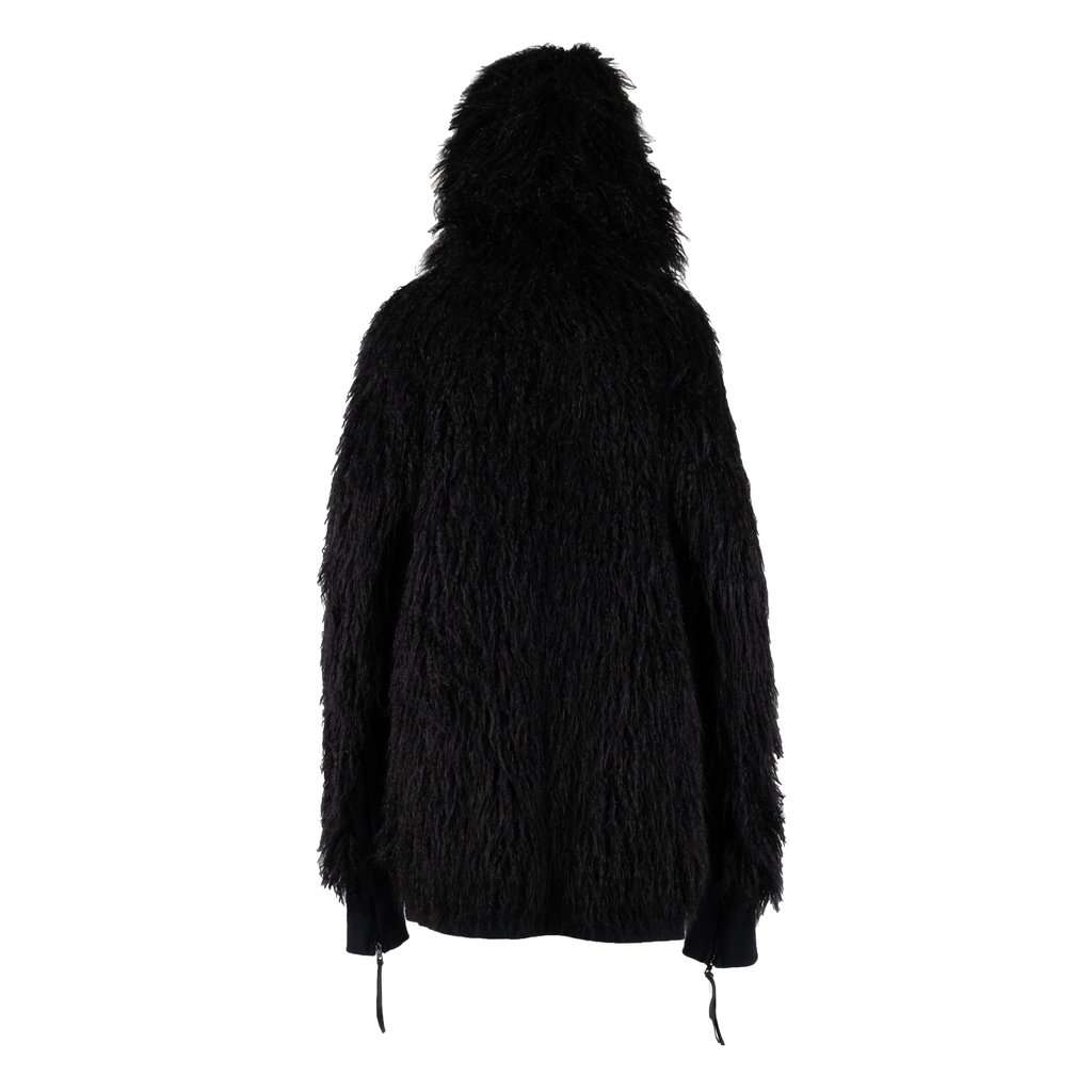 Unsigned Sweatshirt with Fringes - '10s Black Good - Box View