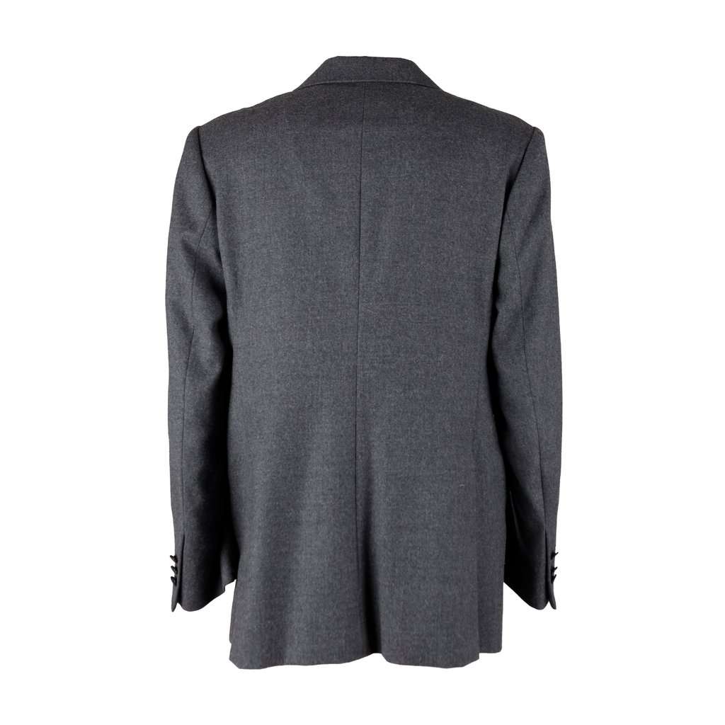 Vivienne Westwood Wool Suit - '00s Grey Wool Good - Model View