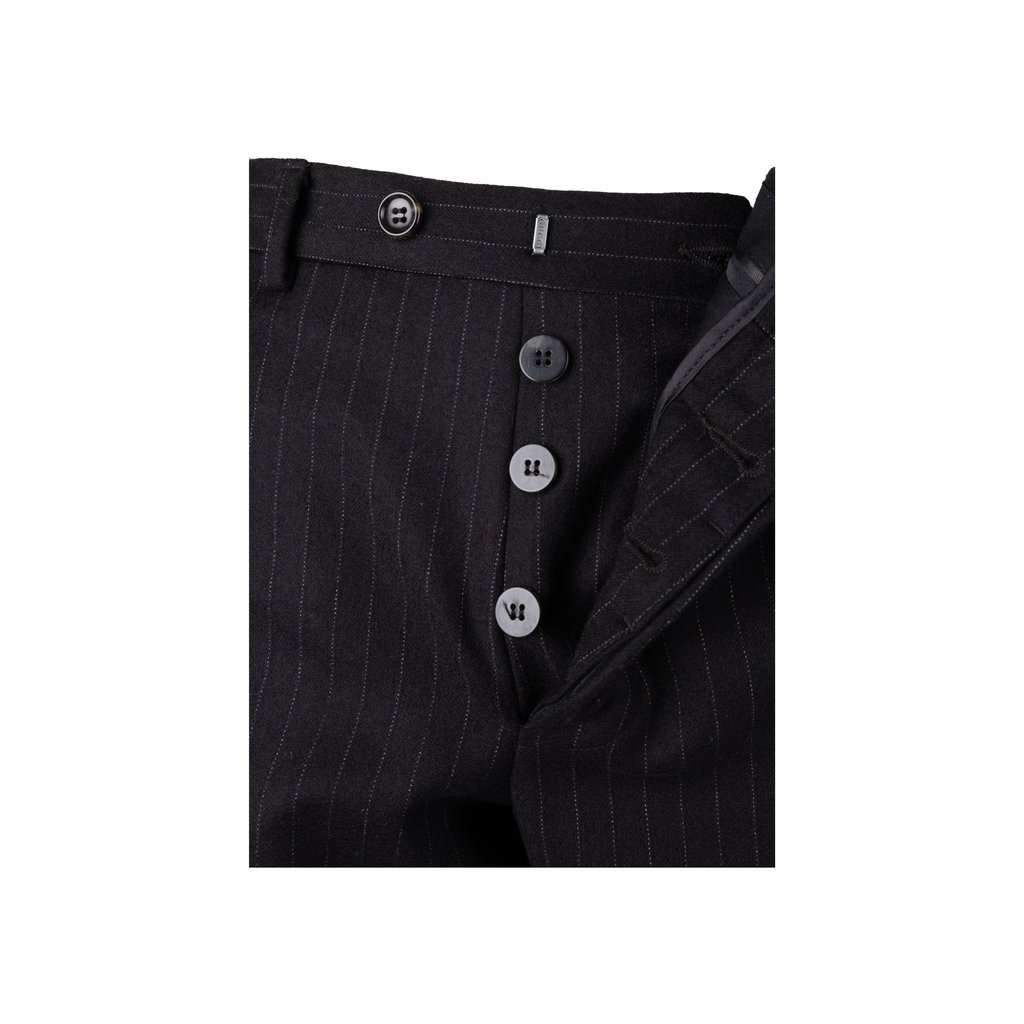 Gucci Pinstripe Pants - '10s Red Wool Good - Inside View
