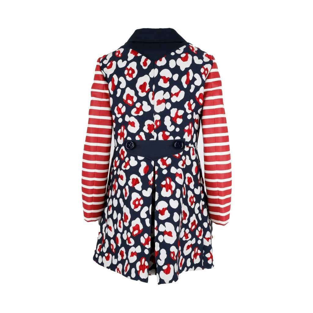 Valentino Printed Coat - '10s Red Cotton Good - Inside View