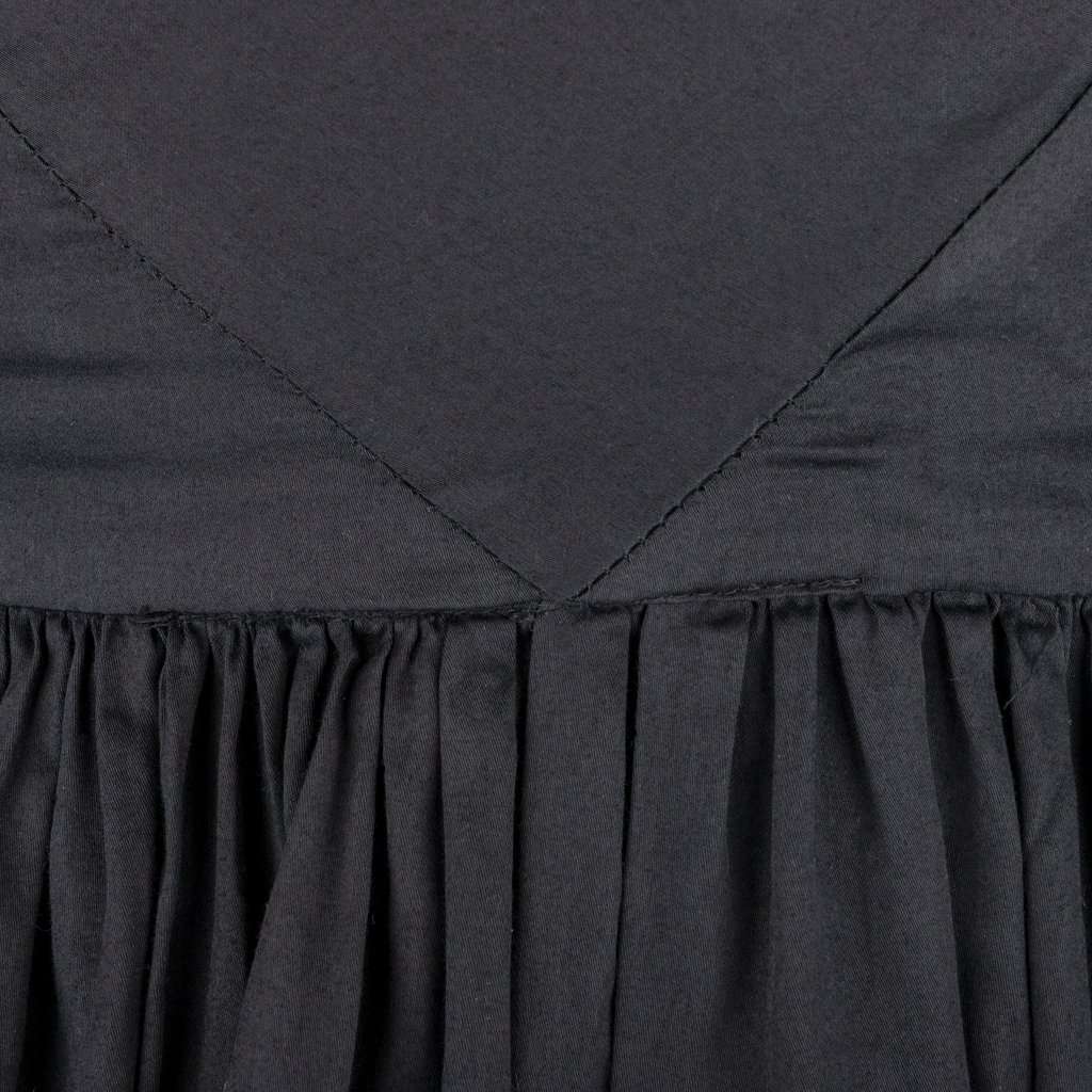Vivienne Westwood Tie-knot Adjustable Dress - '00s Black Cotton Good - Model View