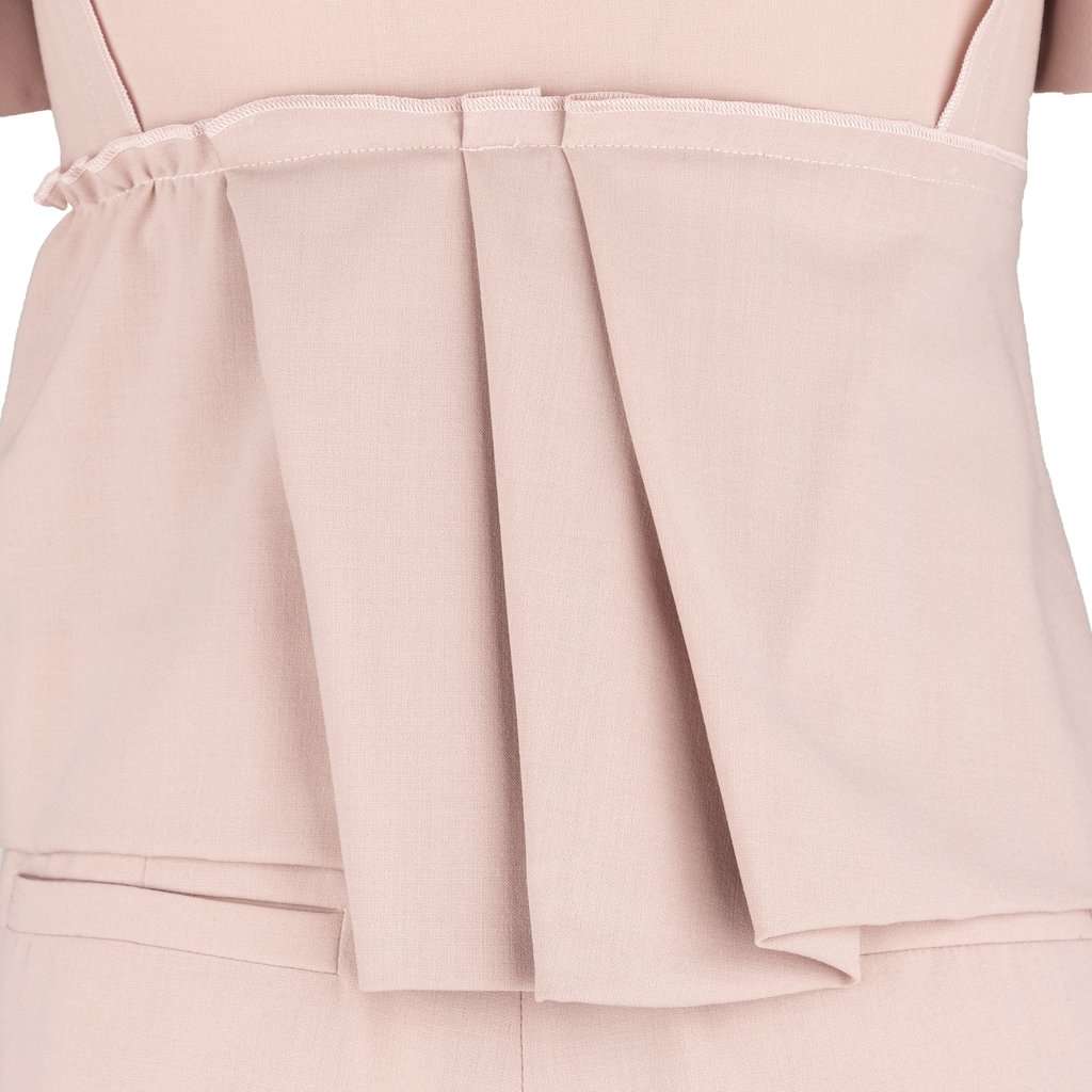 Sonia Rykiel Jumpsuit with Bows - '10s Red Good - Box View