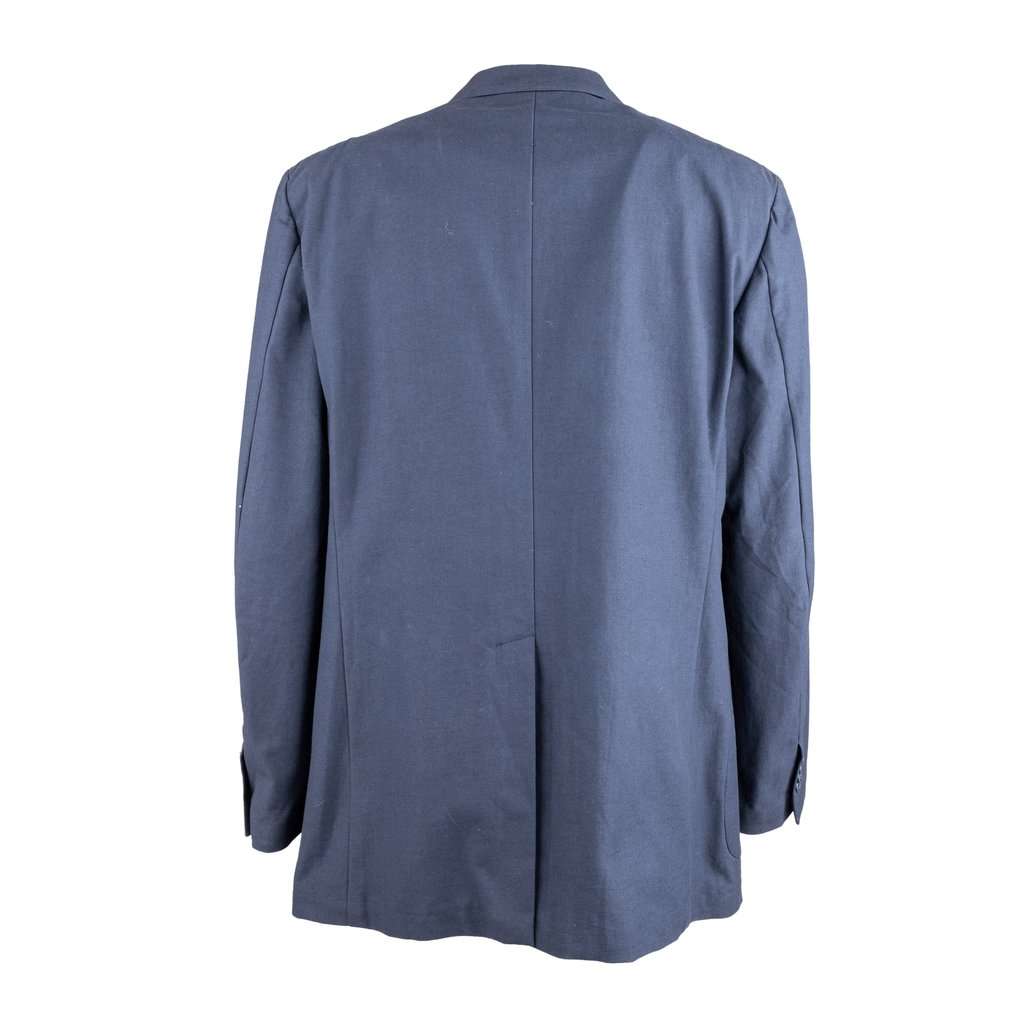 Unsigned Cotton Blazer - '00s Red Cotton Good - Back View