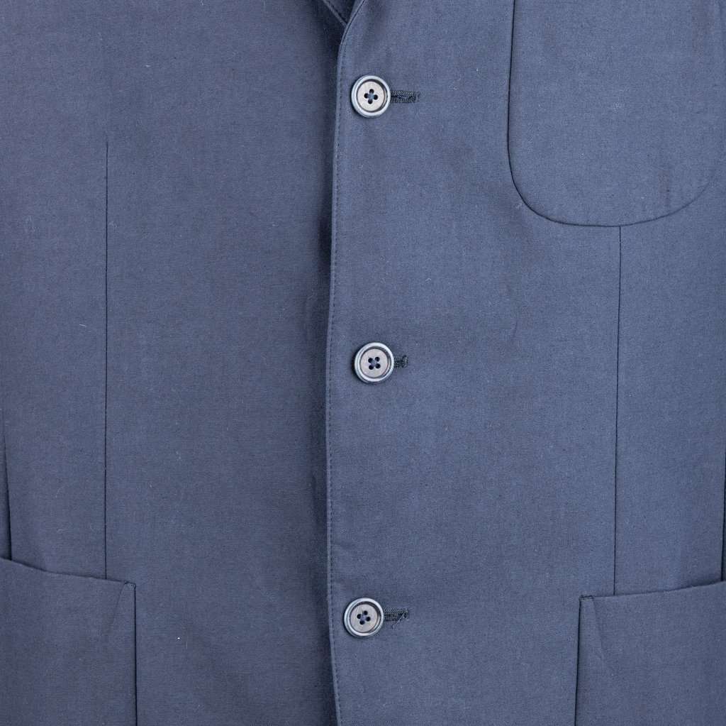Unsigned Cotton Blazer - '00s Red Cotton Good - Model View