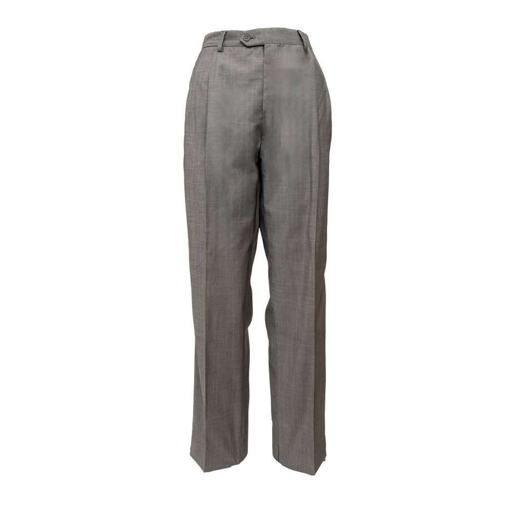 Valentino Super 120's Tailored Pants - '10s Red Wool Good - Front View