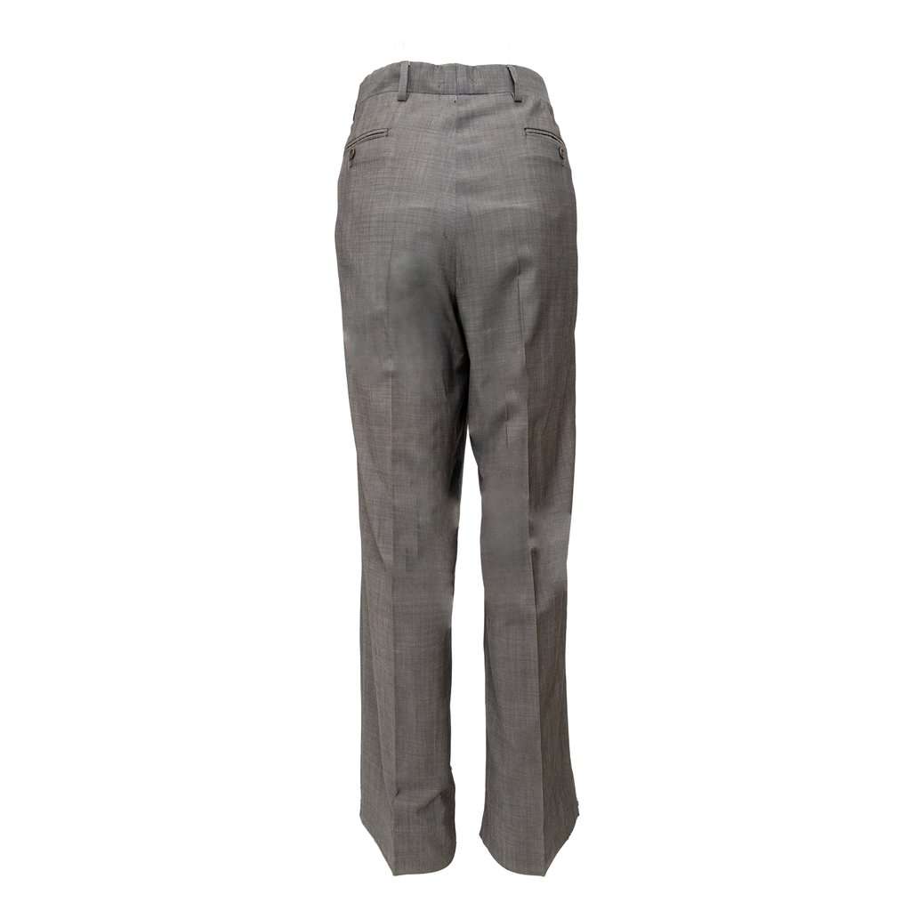 Valentino Super 120's Tailored Pants - '10s Red Wool Good - Back View